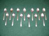 Carlton Silver Plate kávés kanalak eladóak! 