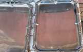 Inox tálca kollekció barokk stílusú peremezéssel