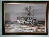 70x100 Puskás Imre Festmény
