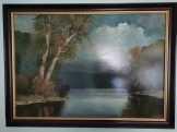 70x100 Puskás Imre Festmény