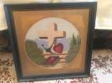 Antik Gobelin 55x55 cm