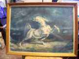 Delacroix: Villámlástól megrettent ló Delacroix: Villámlástól megrettent ló