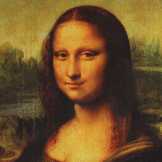GYÖNYÖRŰ ANTIK MONA LISA IMPOZÁNS FESTMÉNY KÉP 