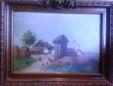 Ismeretlen festmény olaj, karton 26 x 36