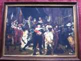 Rembrandt Éjjeli őrjárat után festett