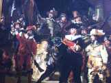 Rembrandt Éjjeli őrjárat után festett