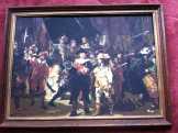 Rembrandt Éjjeli őrjárat után festett