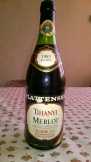 1985 évjáratú Tihanyi Merlot Különleges bor eladó! 1985 évjáratú Tihanyi Merlot Különleges bor eladó!