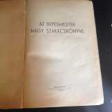 Az ínyesmester szakácskönyve