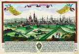 Maastricht látképe -  XVIII.századi metszeten