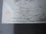 Olaszországi utcakép ,túsrajz 1919. Olaszországi utcakép ,túsrajz 1919.