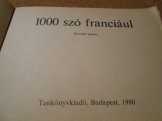 1000 szó franciául