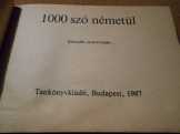 1000 szó németül