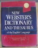 New Webster's Dictionary And Thesaurus
