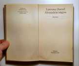 Alexandriai Négyes I-II. (Lawrence Durrell) 1987 (