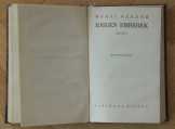Márai Sándor: Idegen emberek I-II. kötet.