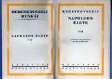 Mereskovszkij: Napóleon élete I.II. Dante 1938 Mereskovszkij: Napóleon élete I.II. Dante 1938