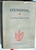 Stendhal: Pármai kolostor Európa kiadó 1960 Stendhal: Pármai kolostor Európa kiadó 1960