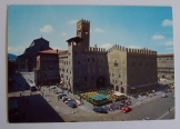 Bologna Enzo palota olasz képeslap postatiszta