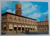 Bologna Podesta palota olasz képeslap postatiszta