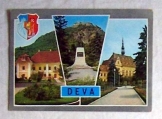 Déva nevezetességei Erdély képeslap nem futott