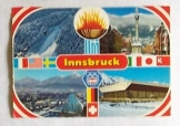 Innsbruck 1976 téli olimpia osztrák képeslap