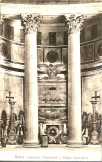 Képeslap - Olasz - Róma - Templombelső - 150