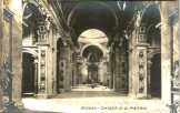 Képeslap - Olasz - Róma - Templombelső - 152