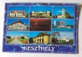 Keszthely városképek képeslap nem futott
