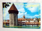 Luzern svájci postatiszta képeslap