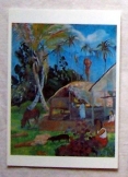 Paul Gauguin festménye svájci művész képeslap