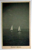 Vitorlások a Balatonon 1943 postatiszta képeslap