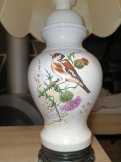Antik kínai asztali porcelán lámpa 