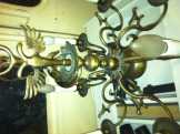 Bronz Csillár Garnitura 6db