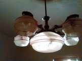 retro csillár 6 águ
