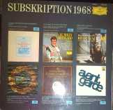Subskription 1968 LP Bakelit Subskription 1968 LP Bakelit
