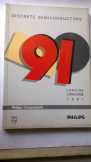 PHILIPS diszkrét félvezetők katalógusa , 1991 ,ang PHILIPS diszkrét félvezetők katalógusa , 1991 ,ang