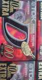 4db Tdk D-100 ritka, bontatlan kazetta pack