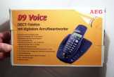 AEG D9 Voice DECT (2003) Üres Doboz + Papírjai