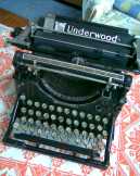 Antik UNDERWOOD  1907-USA Irógép
