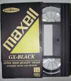 Kamerakazetta E60 MAXELL VHS  