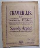 Cramer J.B 60 válogatott tanulmány Szendy Árpád 