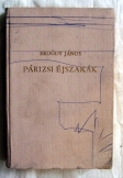 Erdődy János: Párizsi éjszakák    Zeneműkiadó 1976