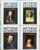 Művészeti lexikon sorozat, négy kötetes mű
