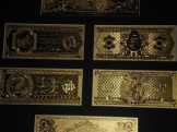 1946 FORINT + MILLIÁRD PENGŐ UNC ARANY BANKJEGY 