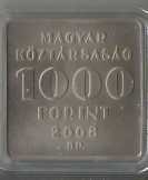 2008-ban kibocsátott, 1000 forint emlékérme, 2008-ban kibocsátott, 1000 forint emlékérme,