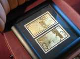 500-1000 EURO 24Kt ARANY BANKJEGY LUXUS SZETT 500-1000 EURO 24Kt ARANY BANKJEGY LUXUS SZETT