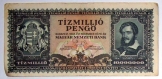 Antik Régi 10 millió pengő 1945 papírpénz
