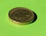 Hibás! Egyesült Királyság 1 Pound 1990 pénzérme