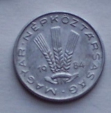 Magyar 20 fillér 1984 fémpénz pénzérme  